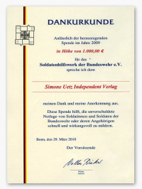 Spende
 Soldatenhilfswerk