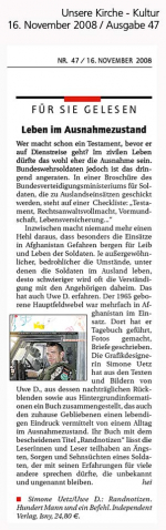 Buchvorstellung Unsere Kirche